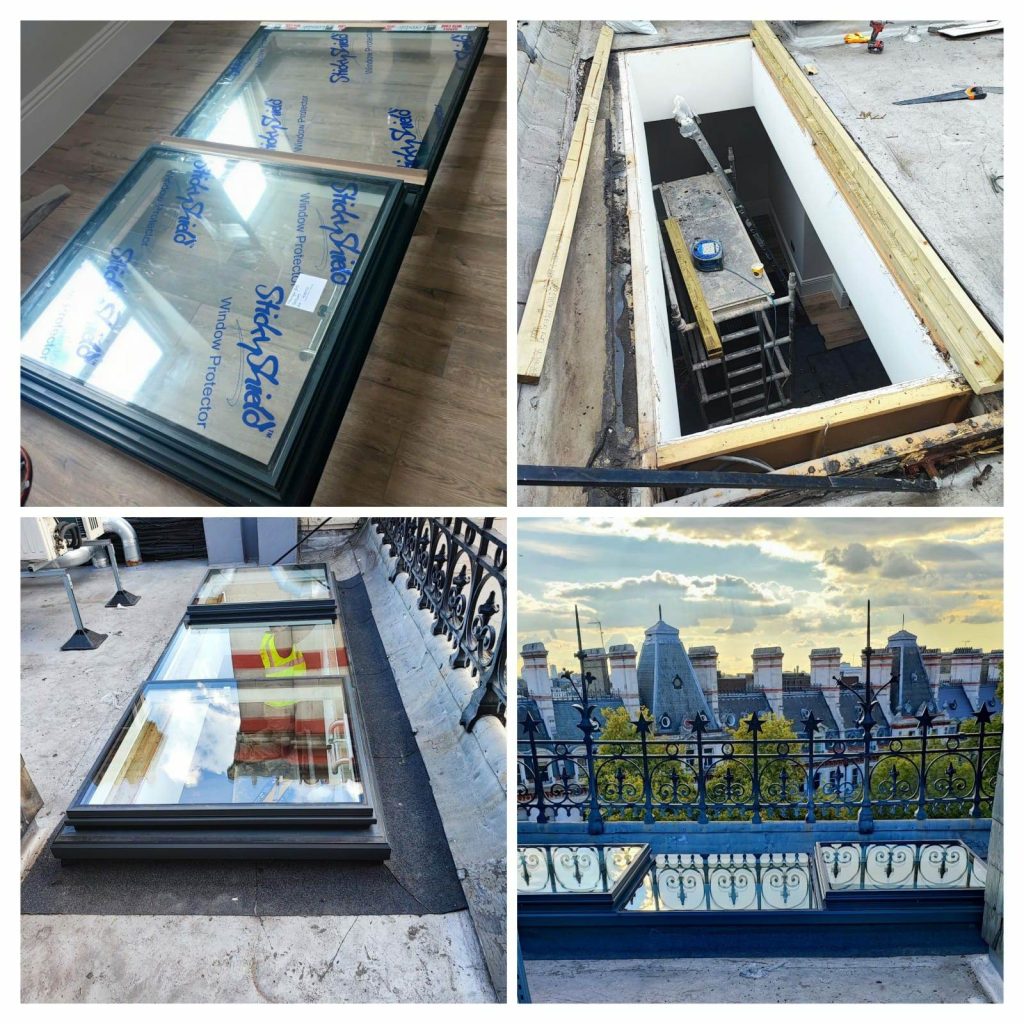 Roofing project by First Class Roofing