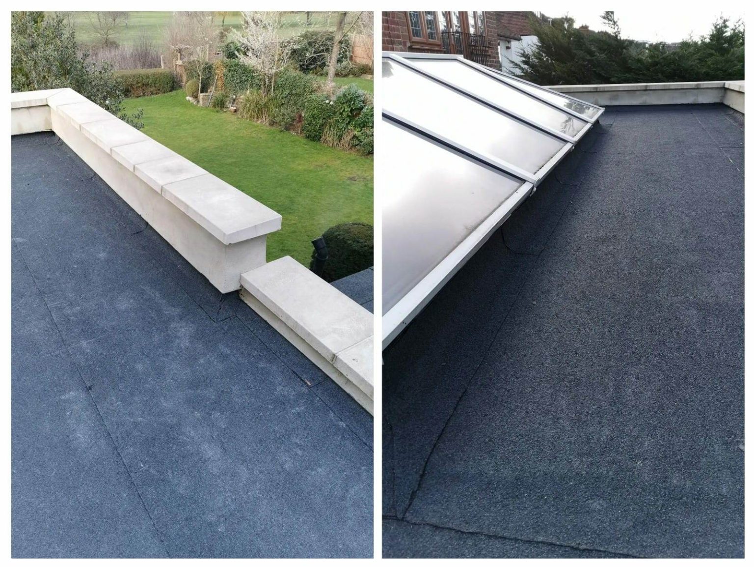 Roofing project by First Class Roofing